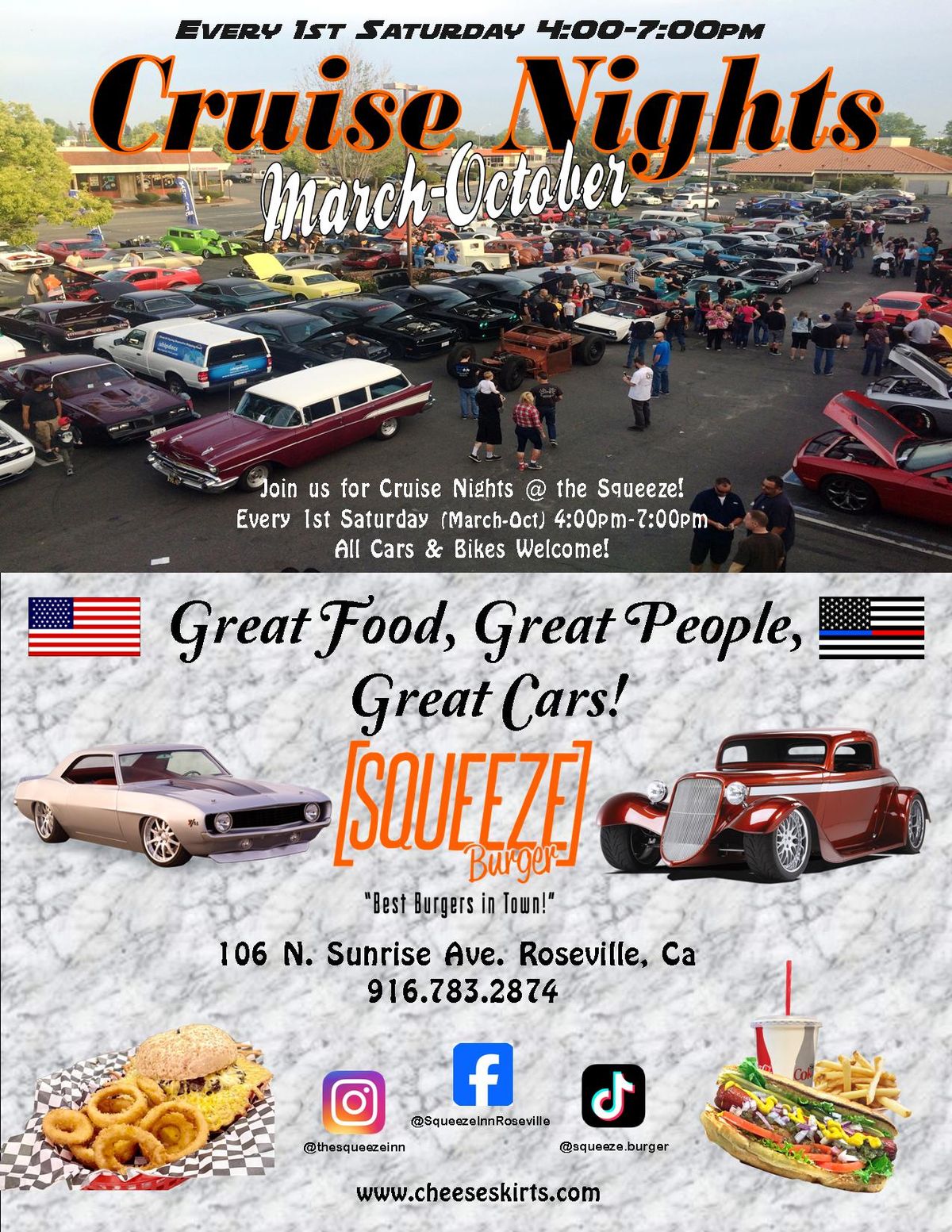 Cruise Night at the Squeeze