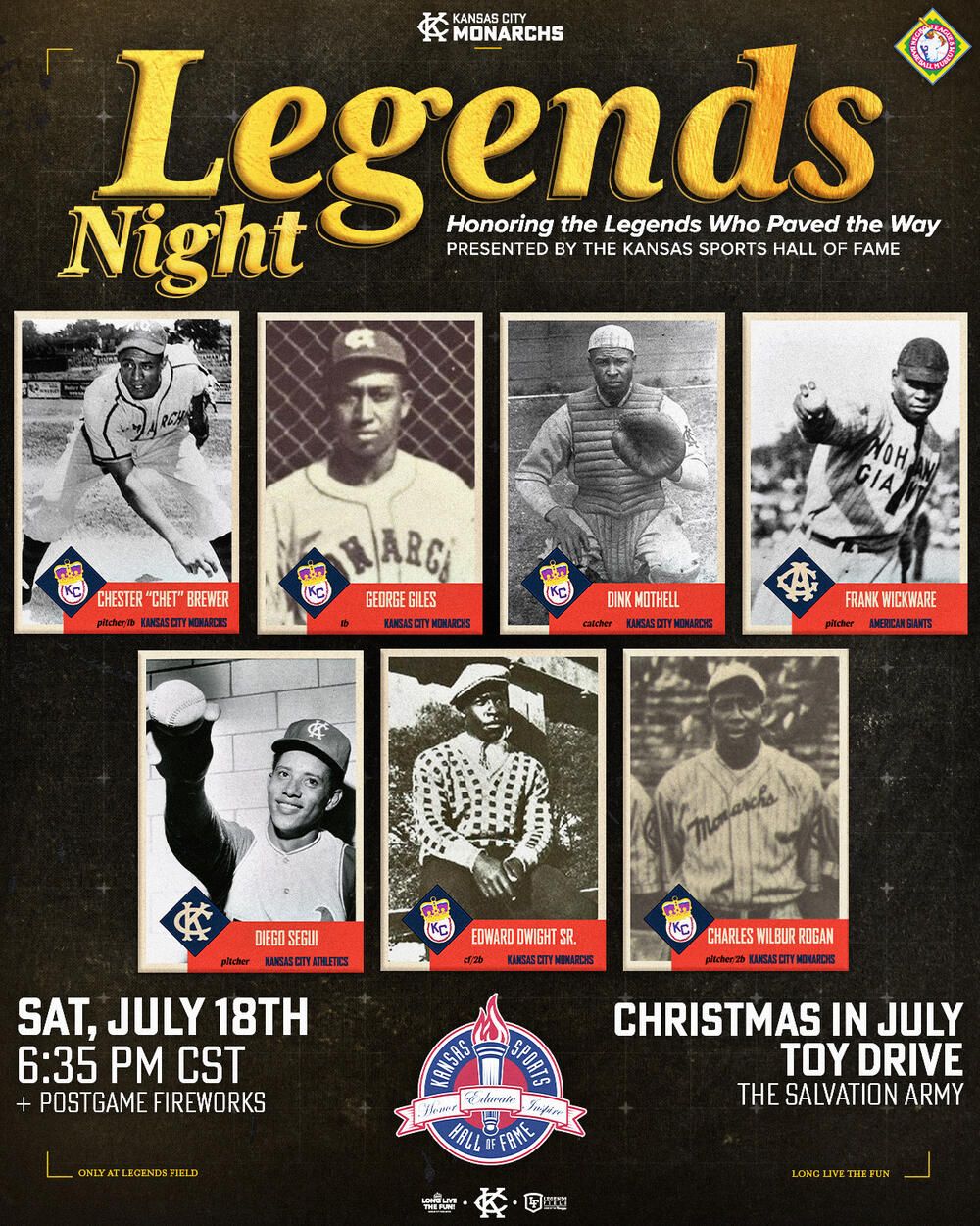 Kane County Cougars at Kansas City Monarchs at Legends Field - Kansas City