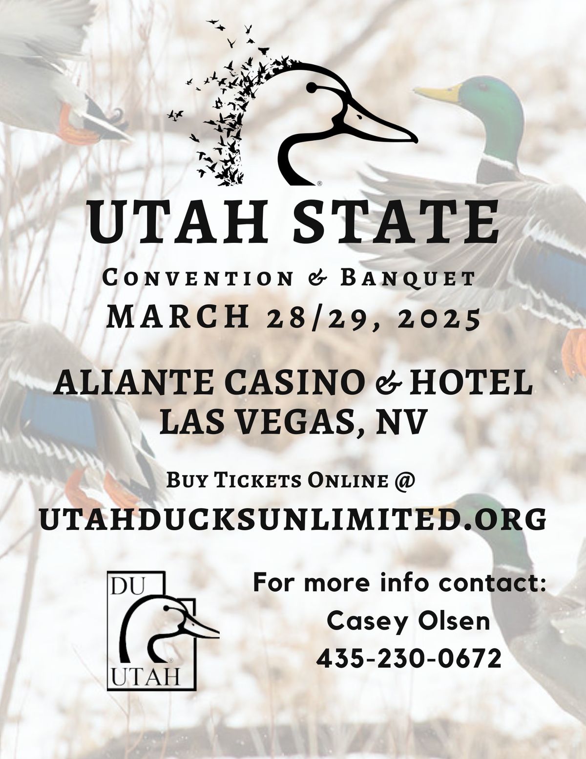 Utah State Ducks Unlimited Convention