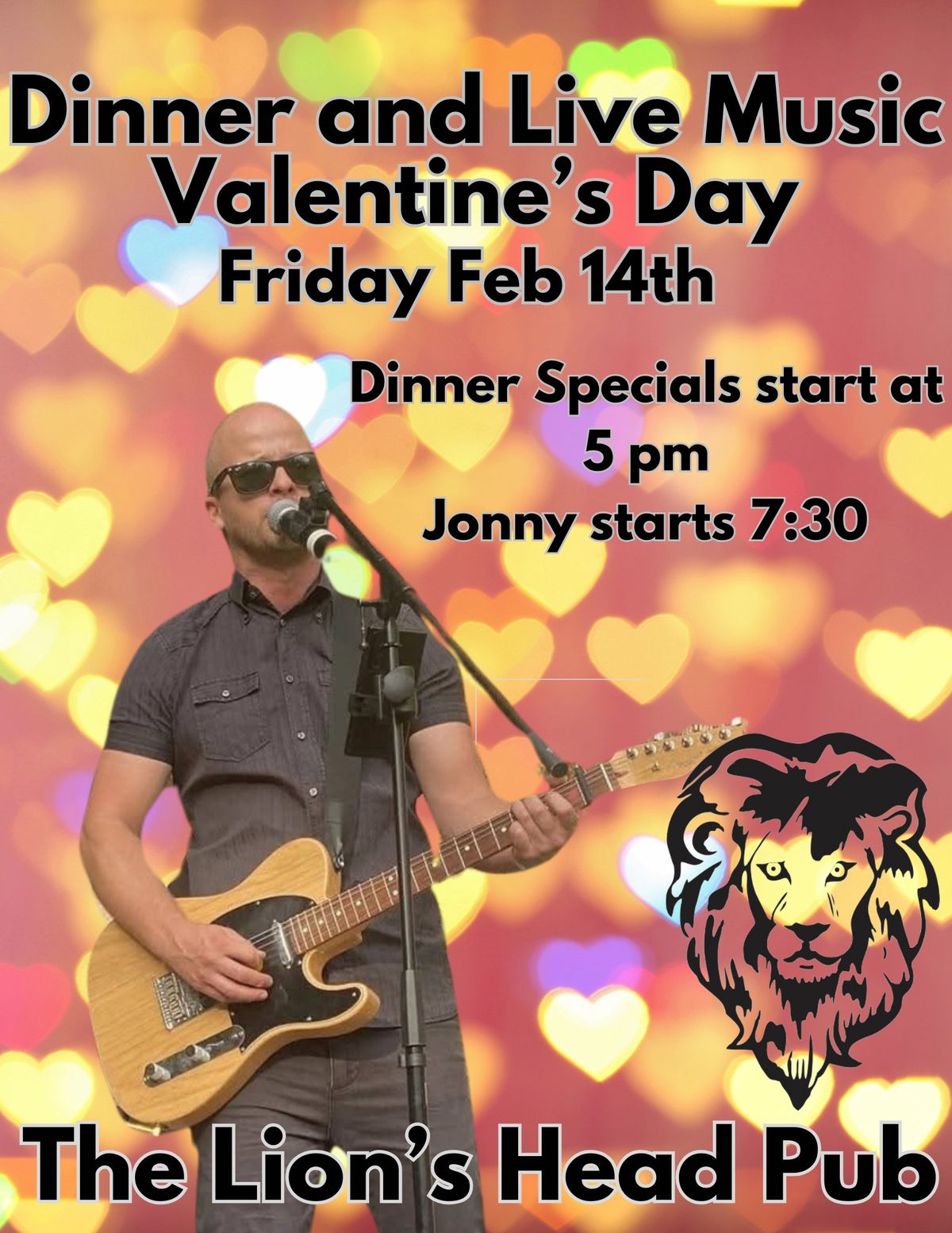 Valentine's Day Dinner and Live Music Date Night