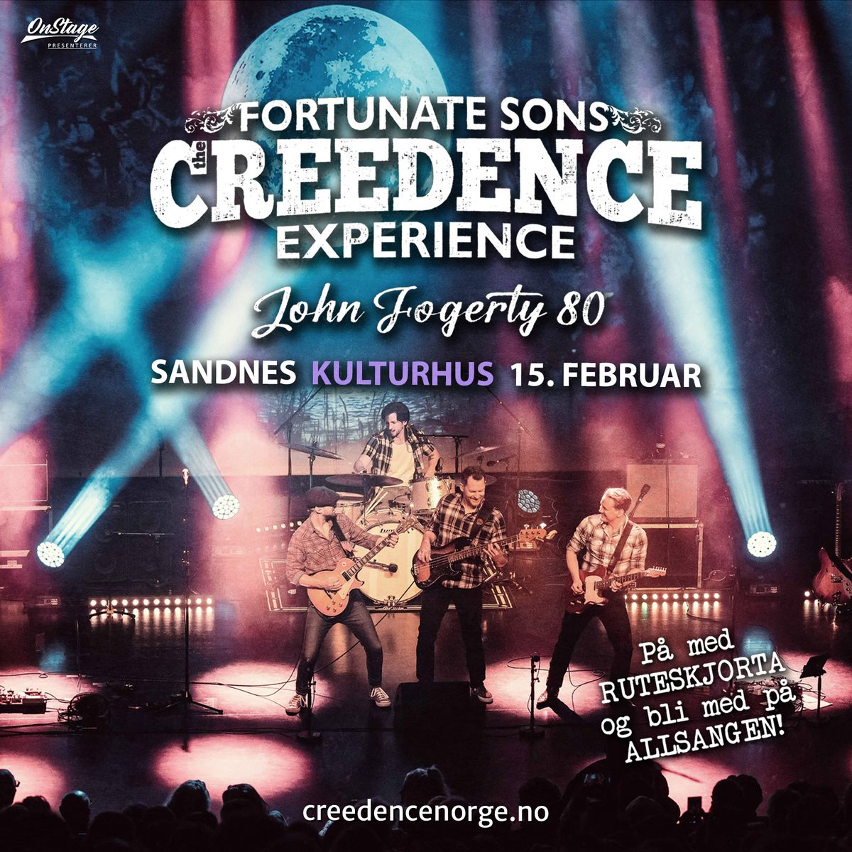 The Creedence Experience \/ Sandnes Kulturhus \/ 15. februar