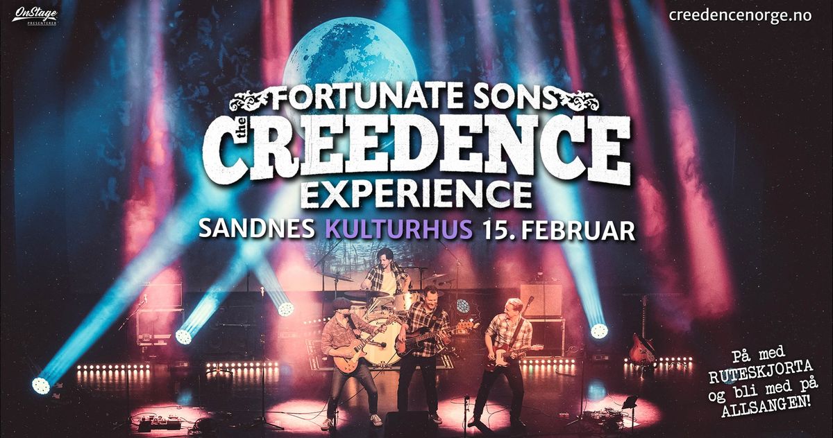 The Creedence Experience \/ Sandnes Kulturhus \/ 15. februar