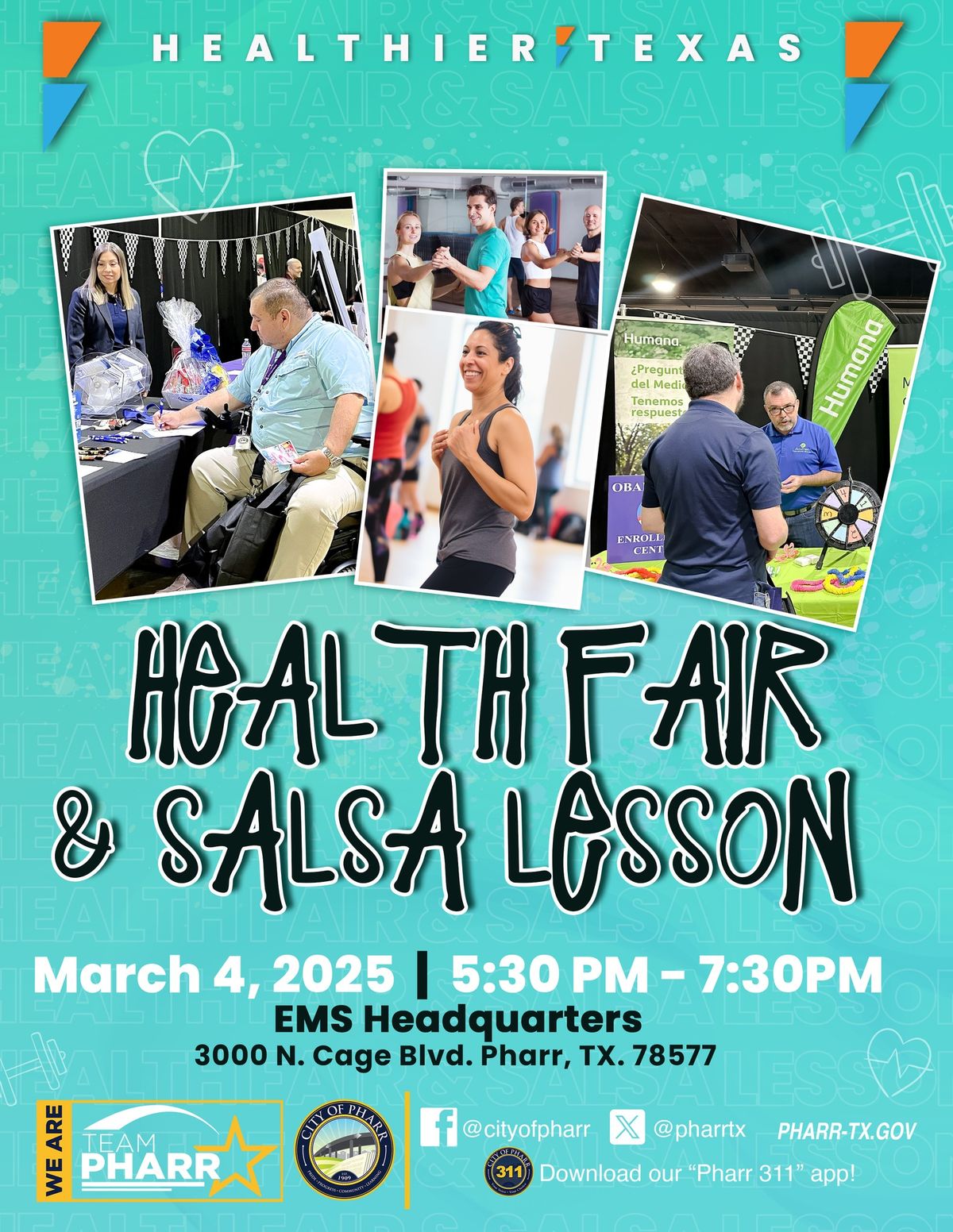 Healthier Texas - Health Fair & Salsa Lessons