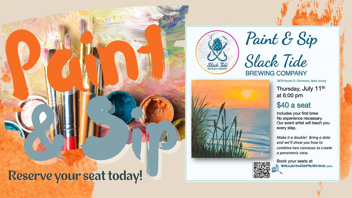 Paint & Sip @ the Tide