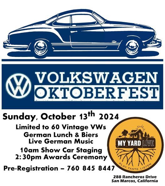 MYL Beer Co. presents Volkswagen Oktoberfest!!!