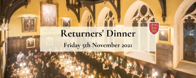 Returners' Dinner 2021