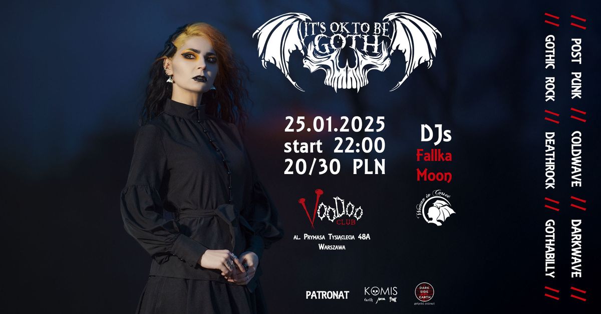 It's OK to be GOTH - vol. 10 \/\/ VooDoo Club \/\/ DJs: Fallka, Moon