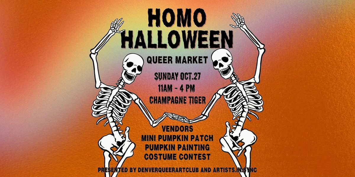 Homo Halloween Queer Market