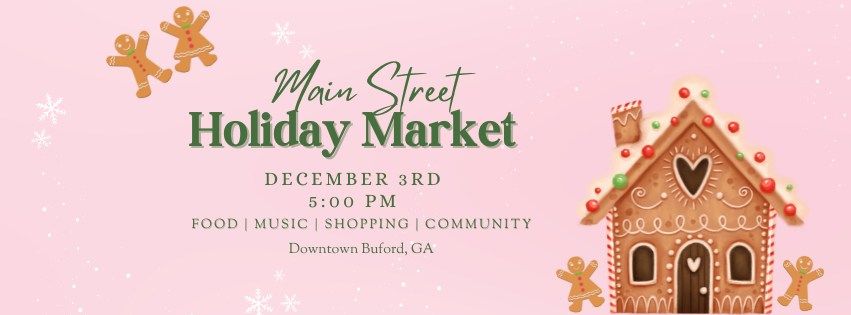 2nd Annual Main Street Holiday Market