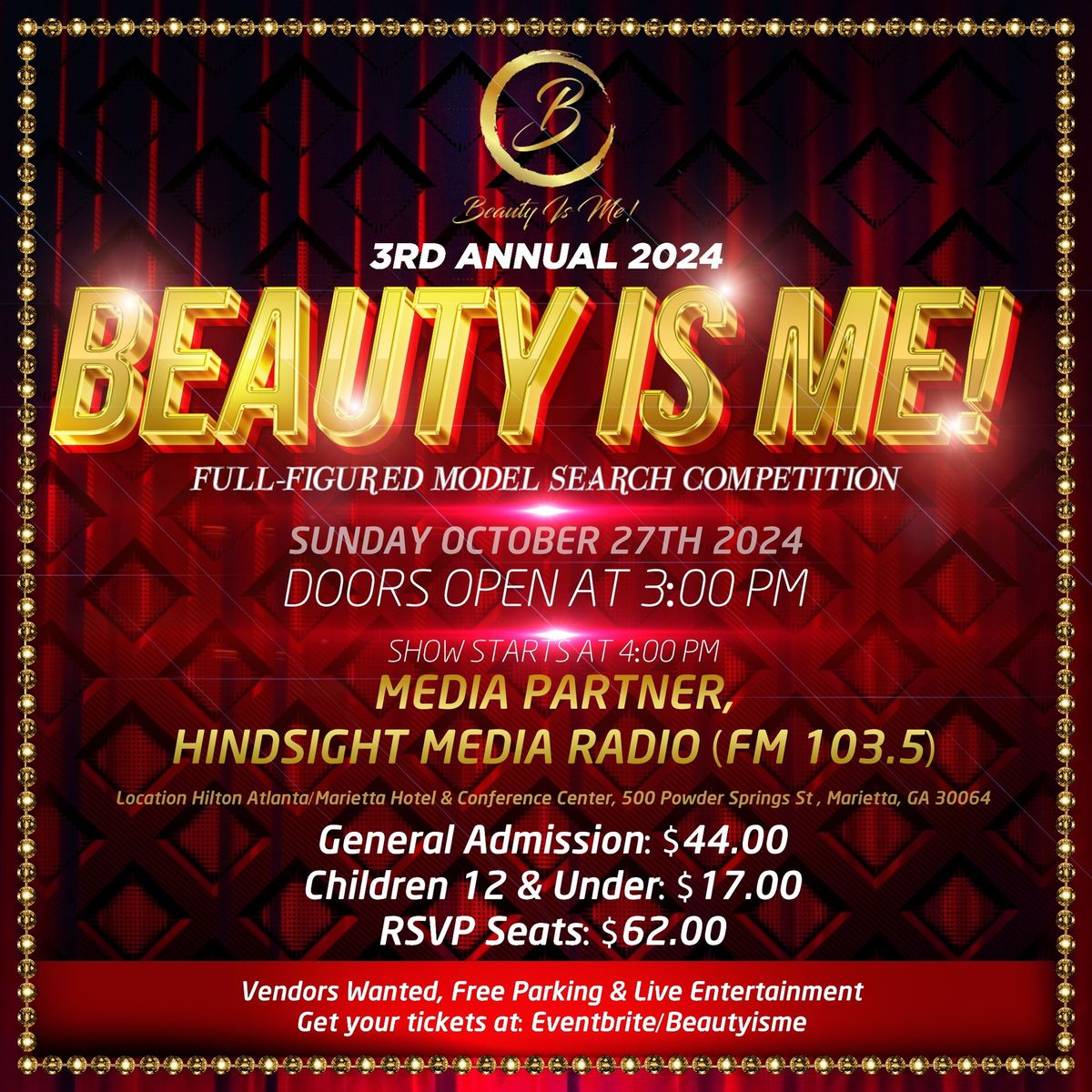 Beauty Is Me! 3rd Annual Model Search Competition 