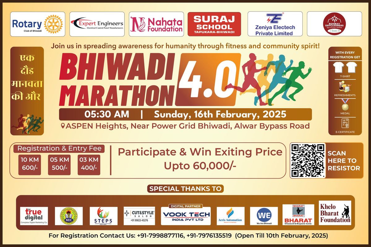 Bhiwadi Marathon 4.0