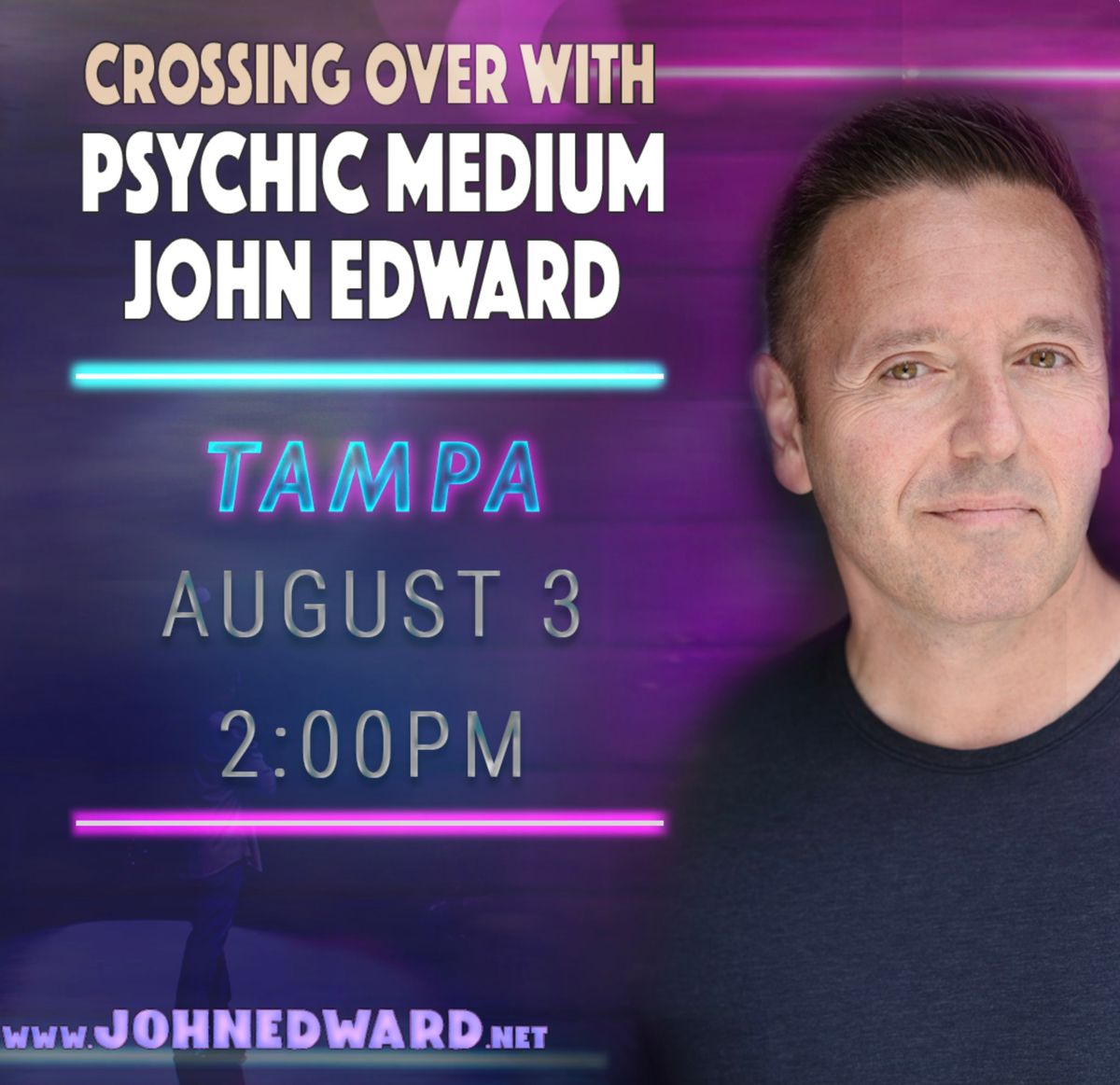 Crossing Over with Psychic Medium John Edward - Tampa, FL