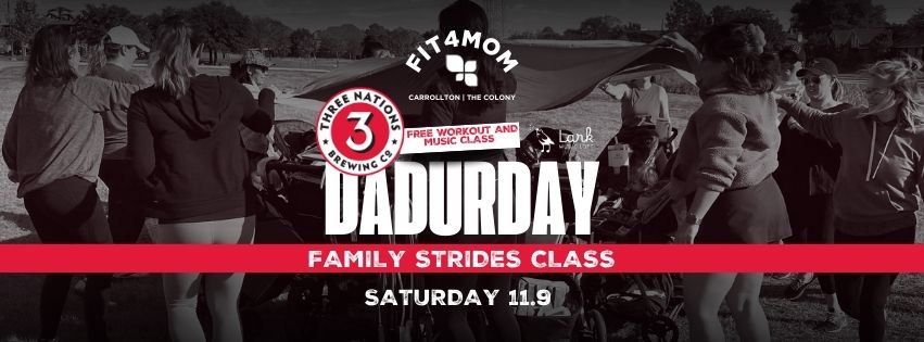 FREE DADURDAY FAMILY WORKOUT + MINI MUSIC CLASS 