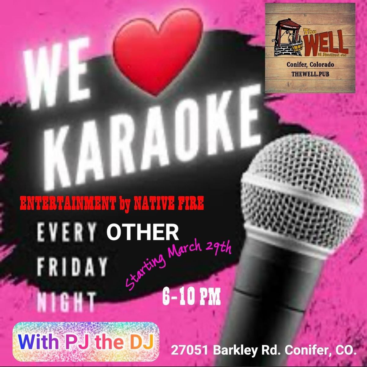 Karaoke with PJ the DJ