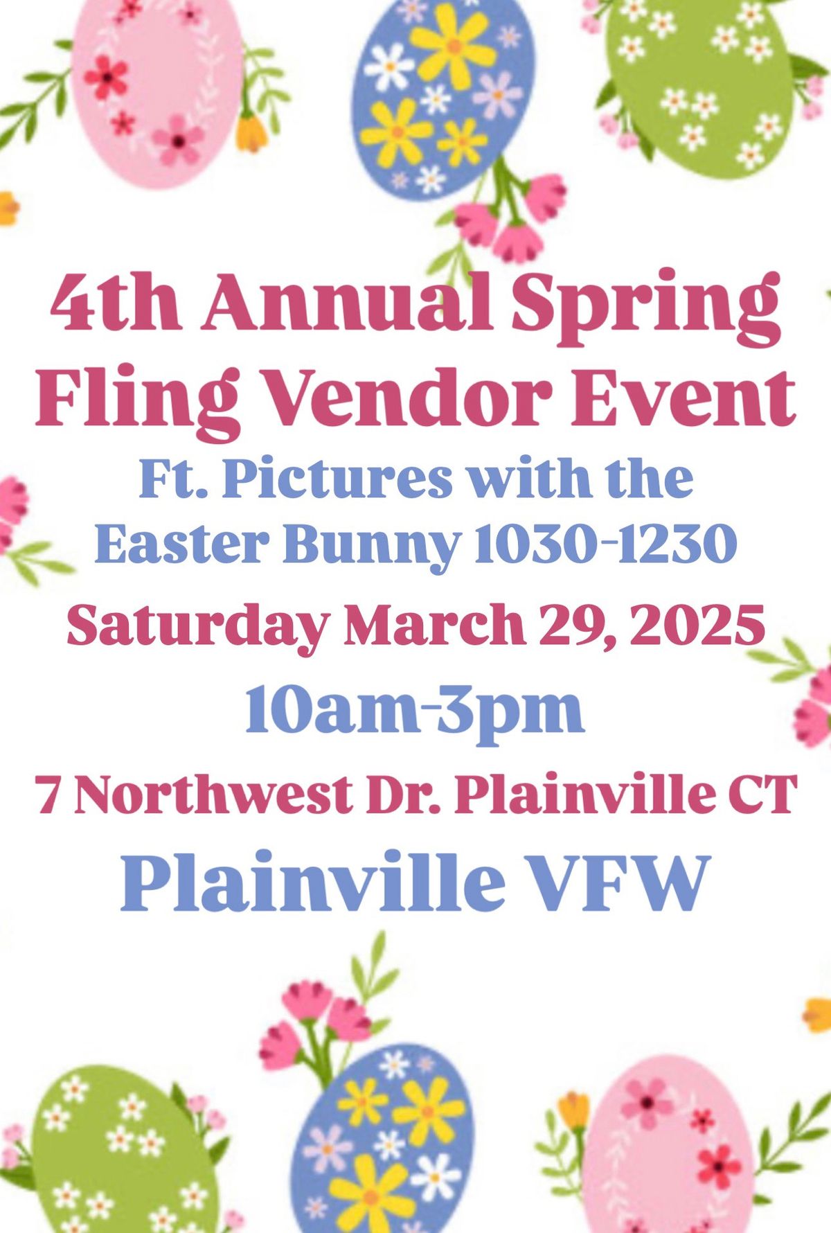 4th Annual Spring Fling Vendor Fair