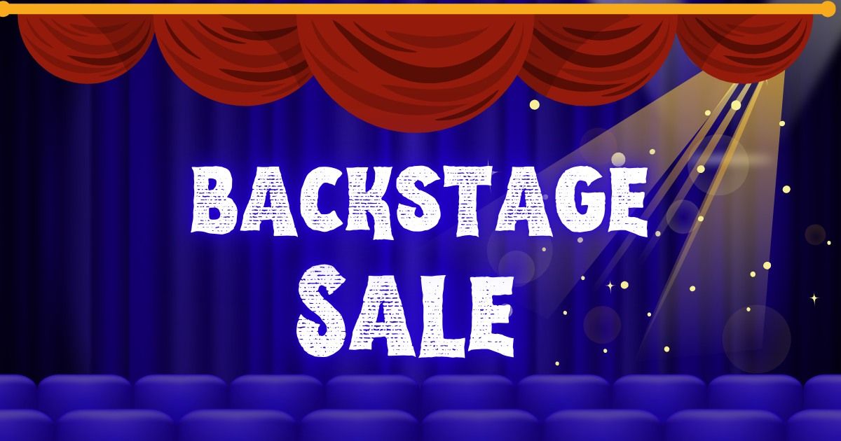 Backstage Sale