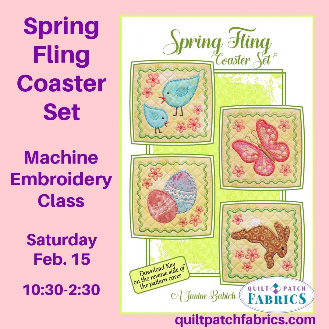 Spring Fling Coaster Set