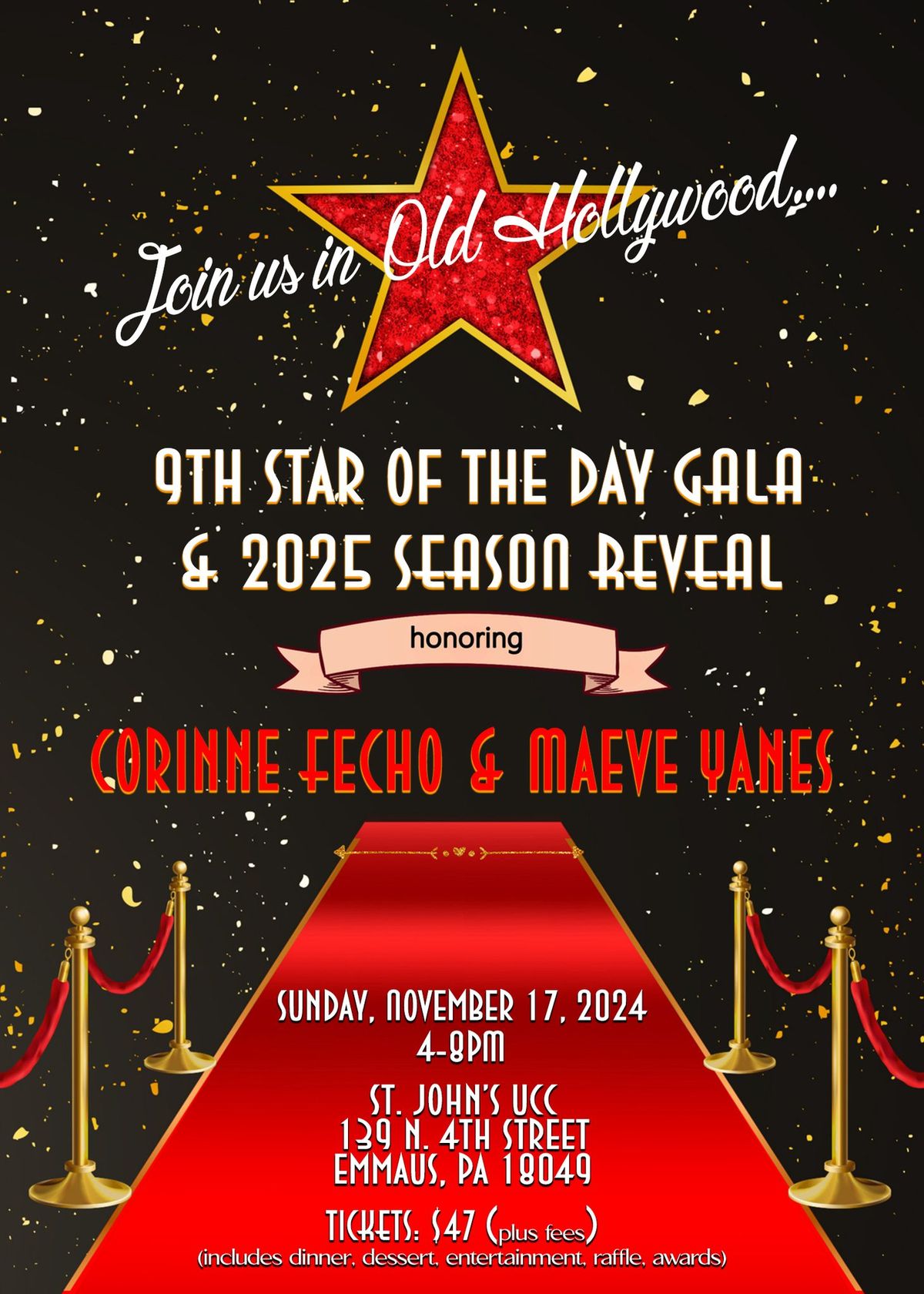 9th Annual Gala and the 2025 Season Reveal