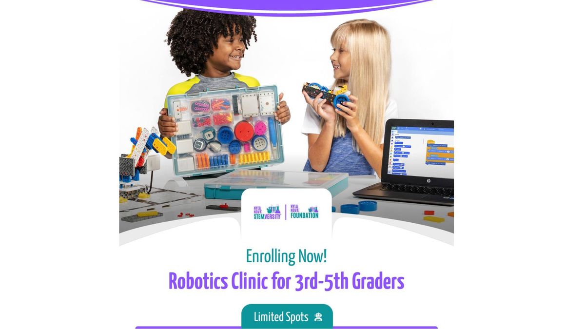 Robotics Clinic - LIMITED SPOTS!