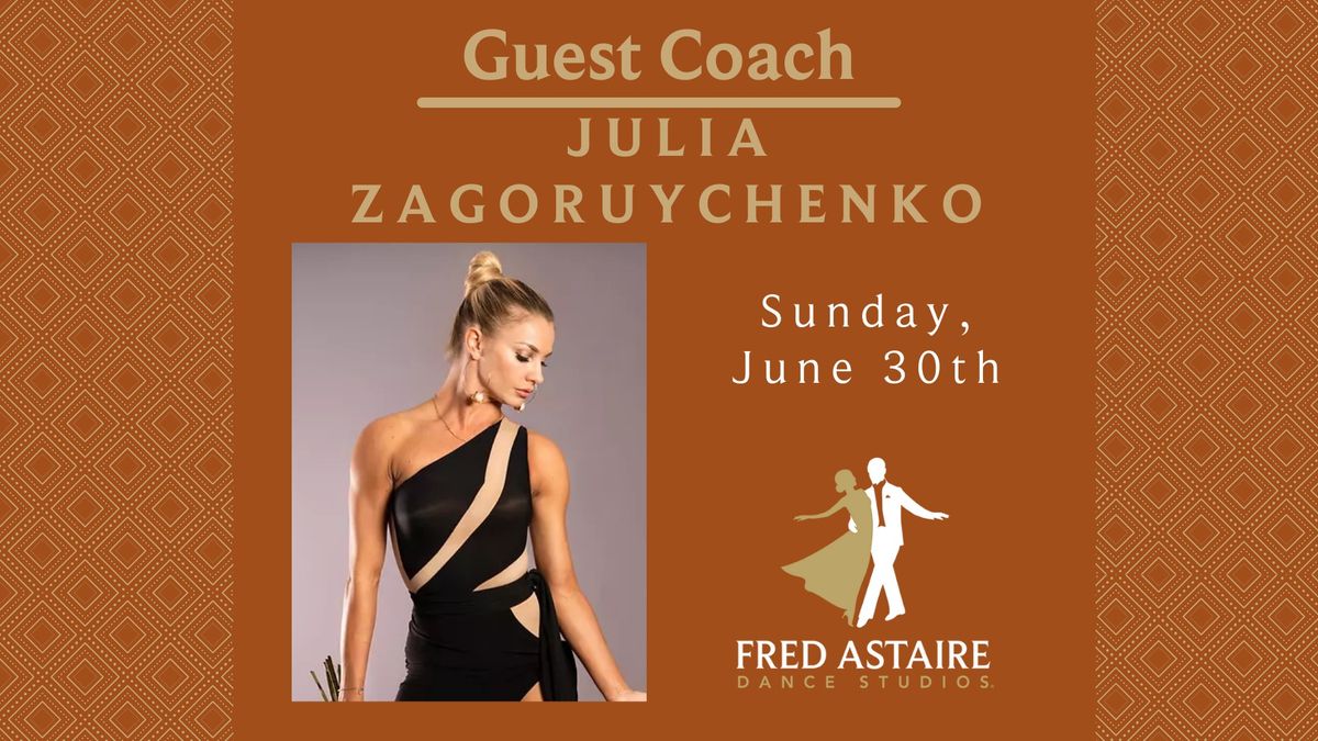 Guest Instructor Julia Zagoruychenko