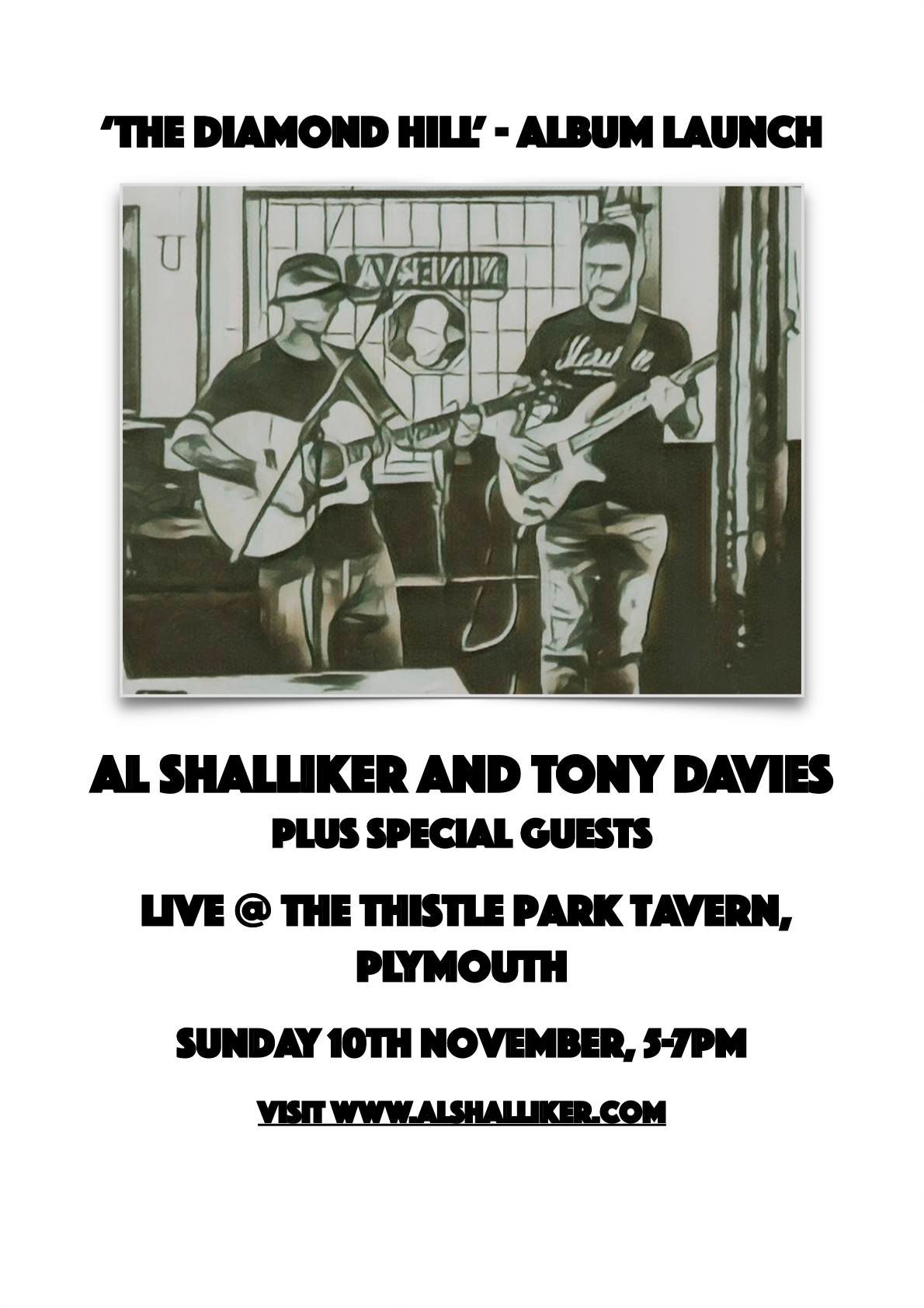 'The Diamond Hill' - Album Launch with Al Shalliker and Tony Davies.