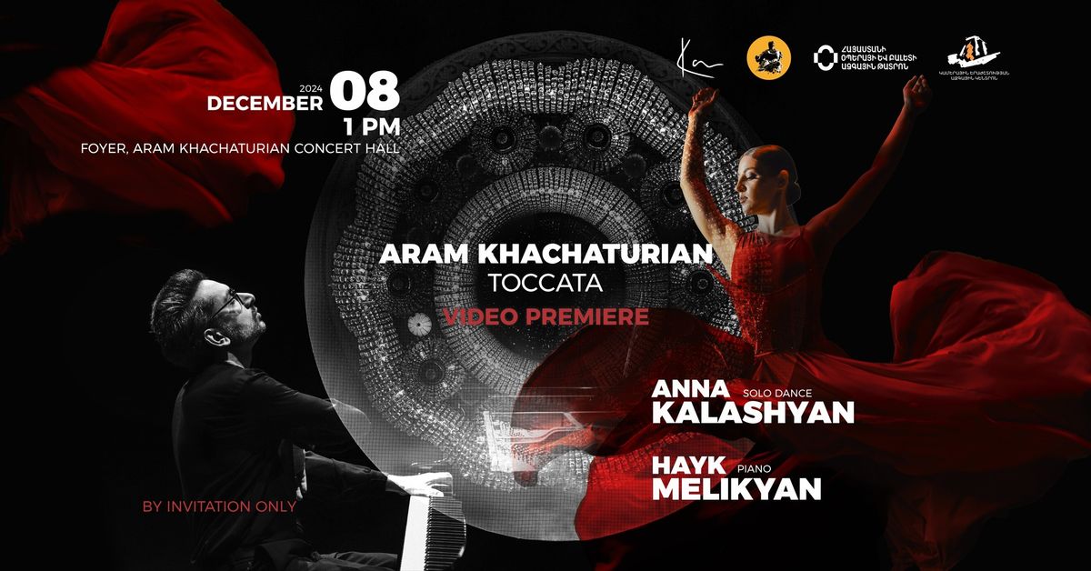 Video Premiere: Khachaturian's Toccata by Anna Kalashyan & Hayk Melikyan