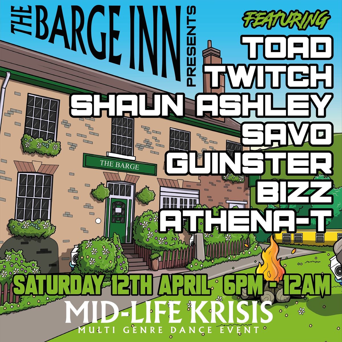 Mid Life Krisis Avin it Large at the Barge 2\ufe0f\u20e35\ufe0f\u20e3