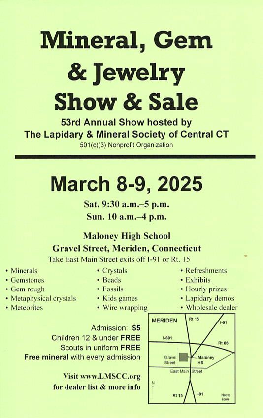 MINERAL, GEM & JEWELRY SHOW & SALE