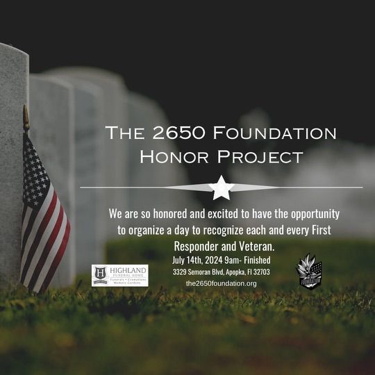 The 2650 Foundation Honor Project 