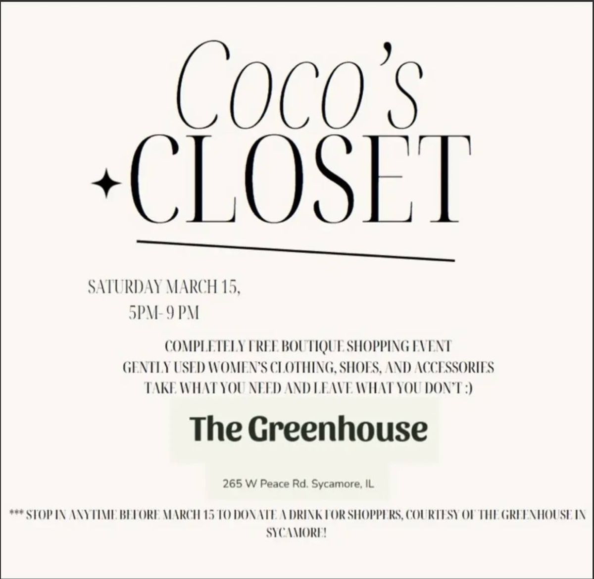 Coco's Closet