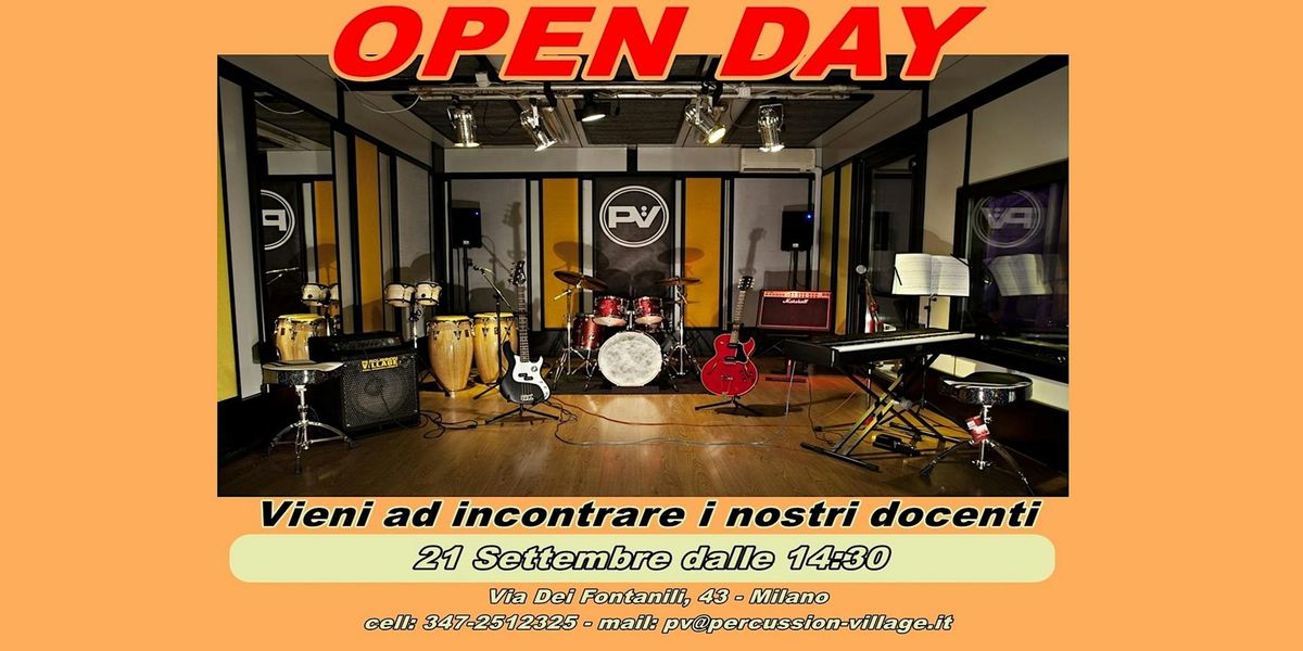 OPEN DAY - PV Music School