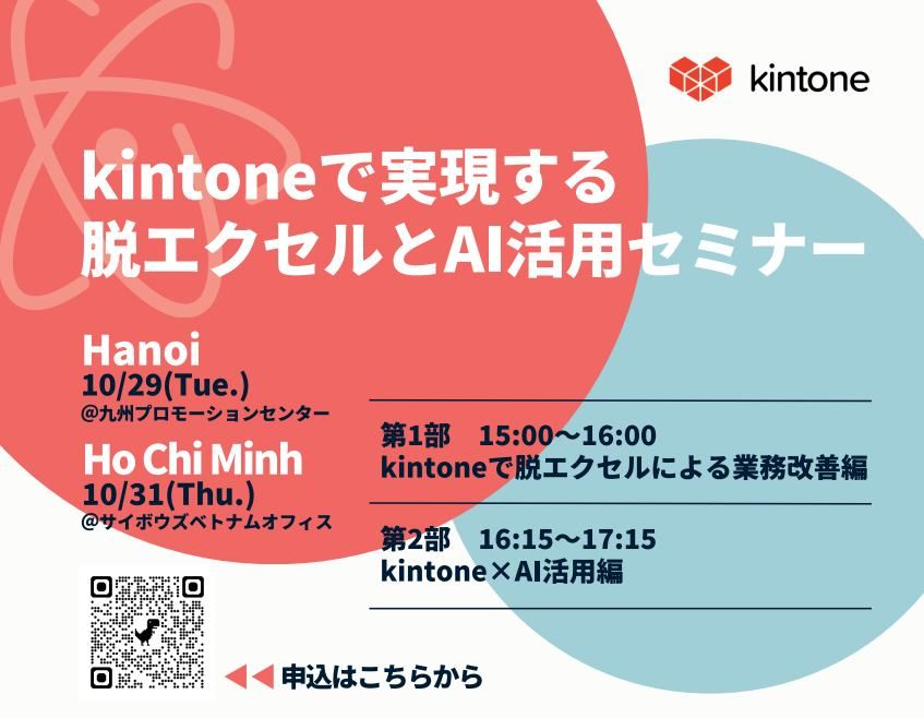 kintone\u3067\u5b9f\u73fe\u3059\u308b\u8131Excel\u3068AI\u6d3b\u7528\u30bb\u30df\u30ca\u30fc (HAN)