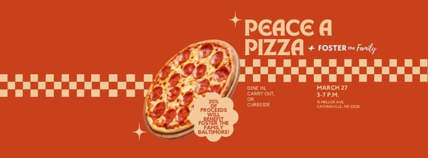 Peace A Pizza Fundraiser