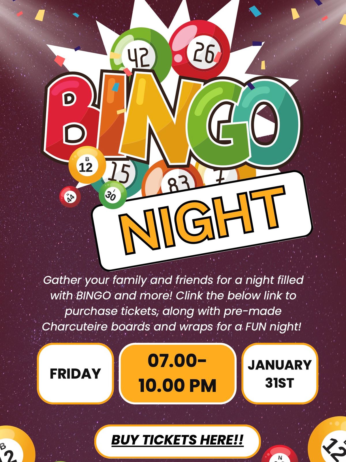 St. Marks HASA Presents: BINGO