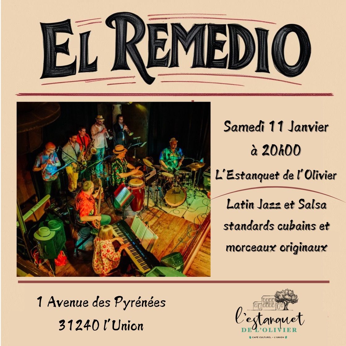 El Remedio \u2013 Latin Jazz & Salsa