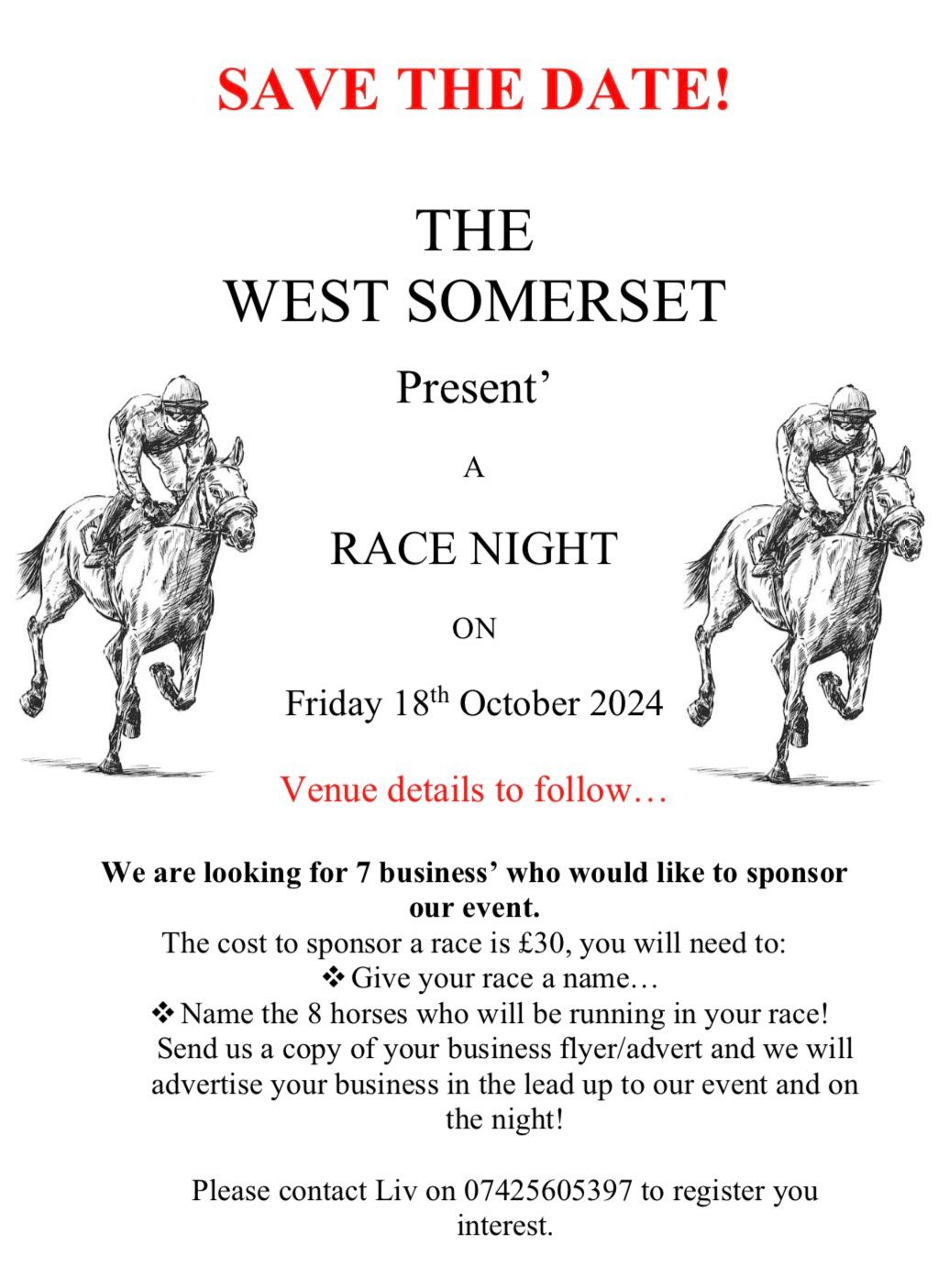 WSH Race Night