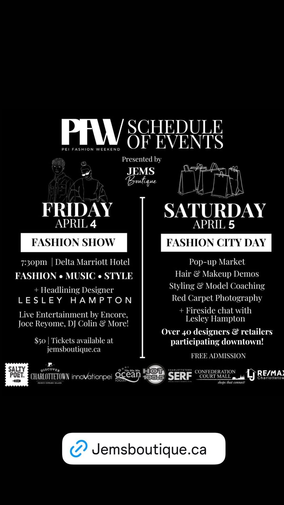 PEI Fashion Weekend