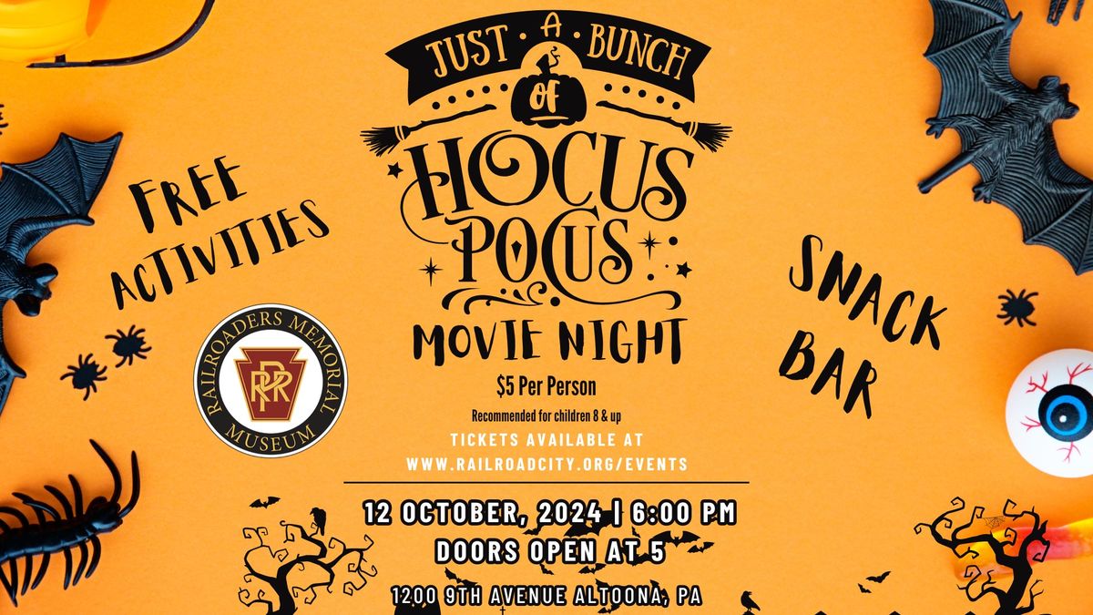 Just a Bunch of Hocus Pocus | Movie Night