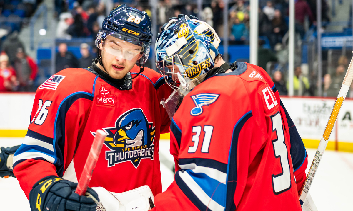 Parking Springfield Thunderbirds at Hartford Wolf Pack