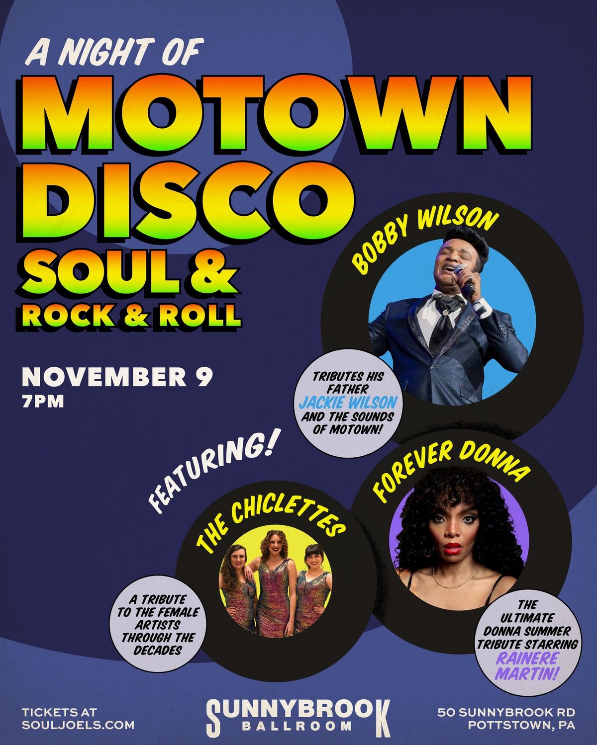  A Night of Motown, Disco, Soul, and Rock and Roll!