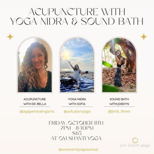 Acupuncture + Nidra + Sound Bath