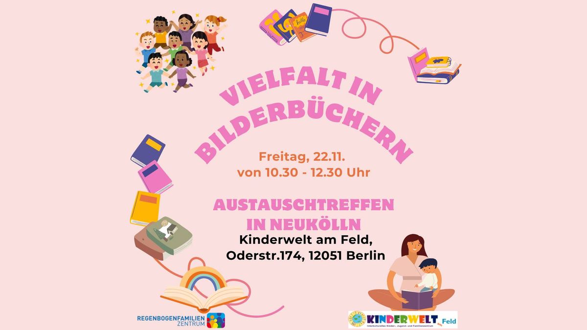 Austauschtreffen: Vielfalt in Kinderb\u00fcchern