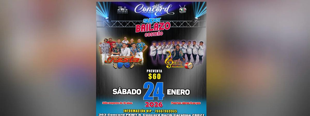 FIESTA 85 & CHUY DIAZ Y SU ESTILO HUEHUETEC EN CONCORD 