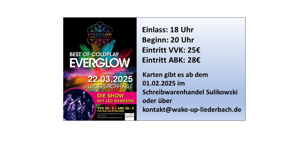 WakeUp, Liederbach - Everglow - Coldplay Cover