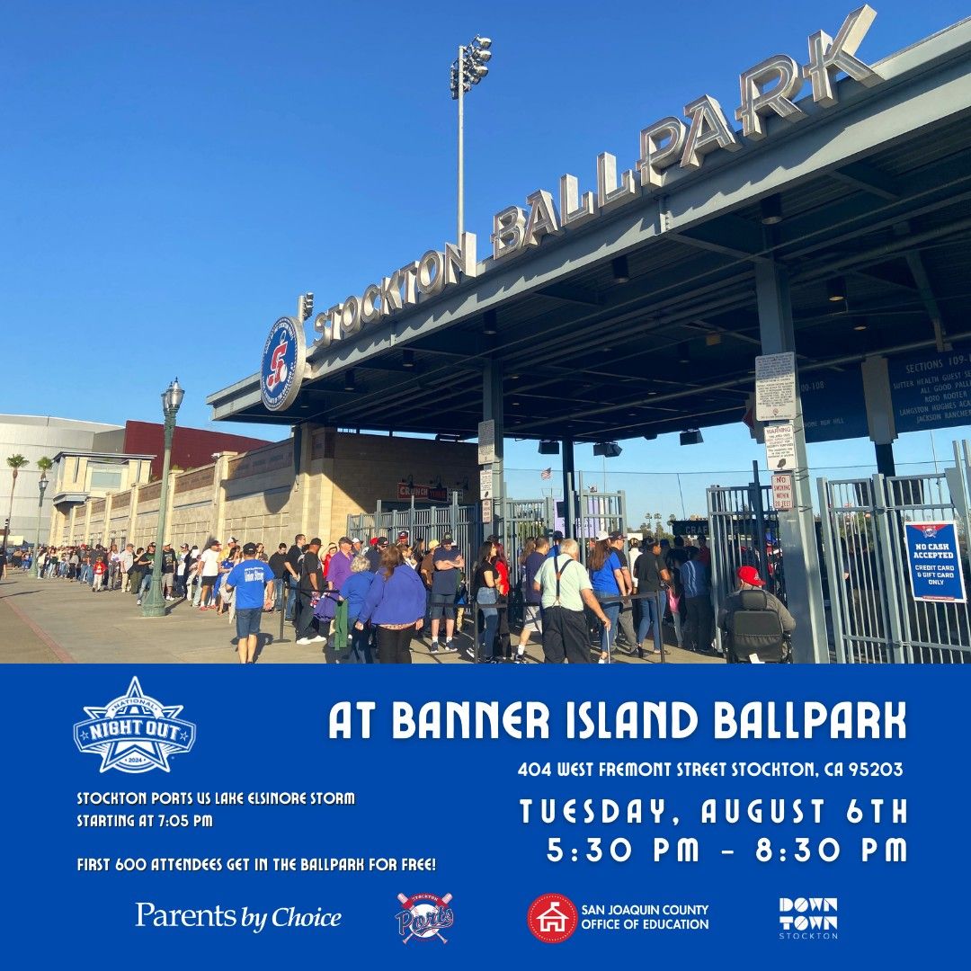 National Night Out 2024 at Banner Island Ballpark, Banner Island