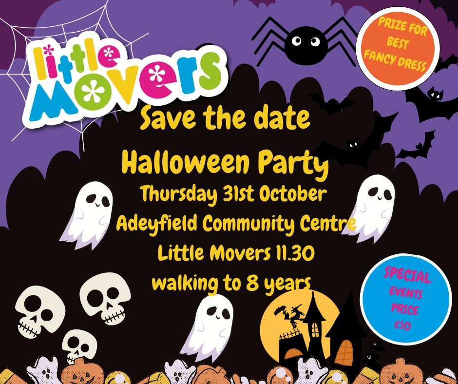 Halloween Party Adeyfield Community Centre Little Movers 