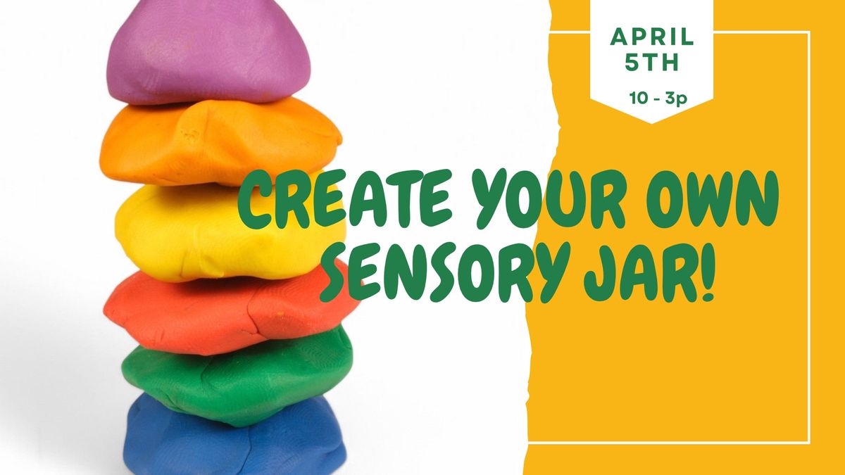 Create Your Own Sensory Jar Pop-Up!