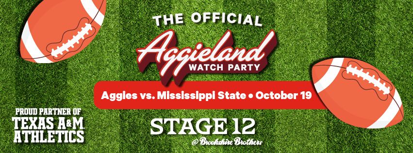 The Official Aggieland Watch Party: Texas A&M vs. Mississippi State