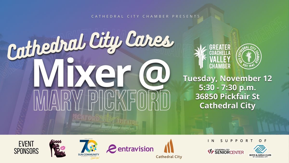 Cathedral City Cares Mixer