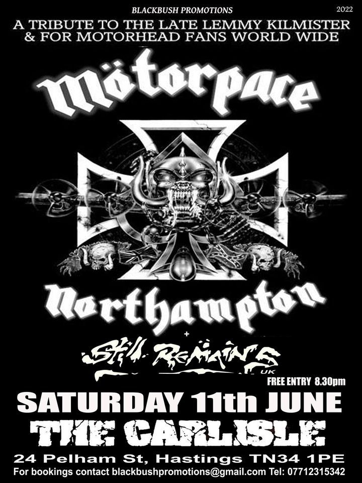 Motorpace + Still Remains @ The Carlisle Hastings